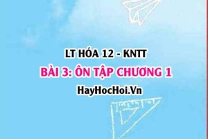 Ôn tập chương 1: Ester - Lipid? Hóa 12 bài 3 KNTT (Kết nối tri thức)